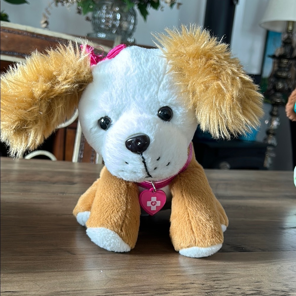 Barbie Hug n Heal App-rific Pet Doctor Brown & White Dog